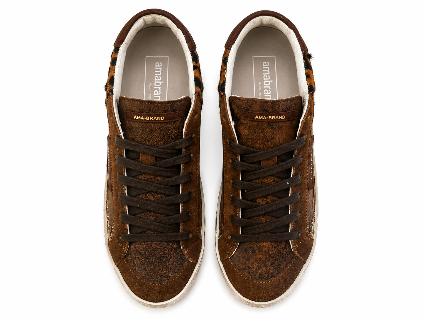 ZAPATILLA AMA BRAND TIME BROWN ZAPATILLA AMA BRAND TIME BROWN - Imagen 3