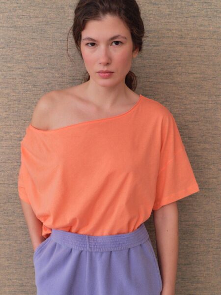 CAMISETA AMERICAN VINTAGE LALOOM CORAL