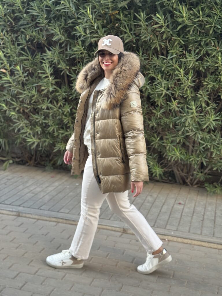 Plumifero Canadian Pelo natural kobes beige