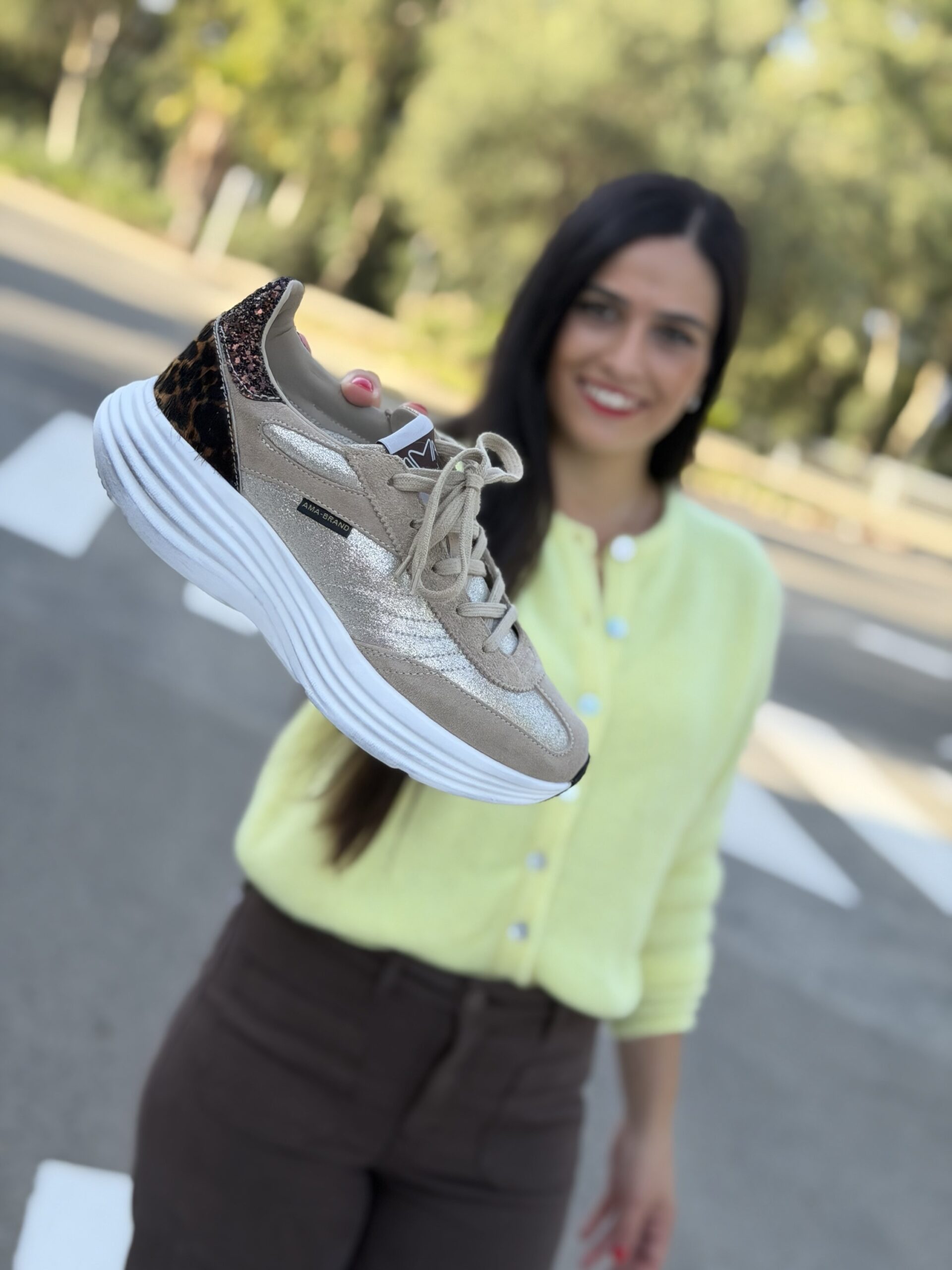 ZAPATILLA AMA BRAND RUN SILVER Zapatilla ama brand run silver