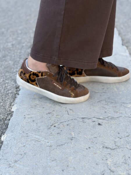 ZAPATILLA AMA BRAND TIME BROWN